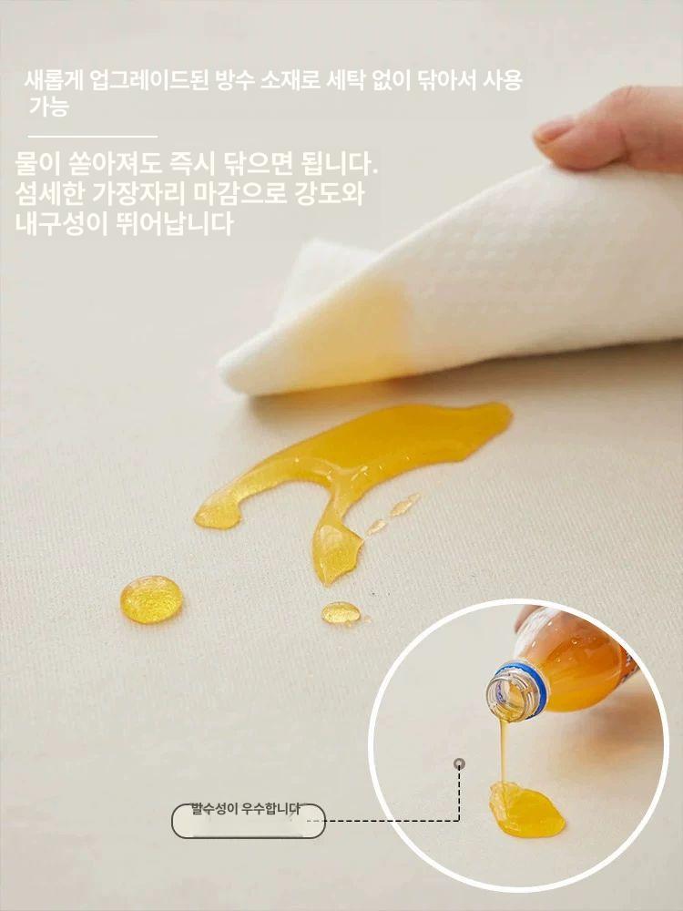 피아노 방음 카펫 흡음 스툴 매트 충격흡수 탄성 방지 바닥 카페트 가정용 - 상세 이미지 4