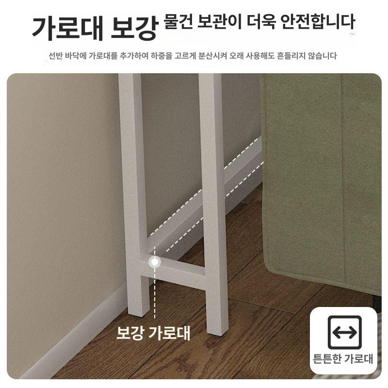 다용도 쇼파뒤선반 좁은공간 공간활용 수납장 틈새선반 틈새장 - 상세 이미지 2