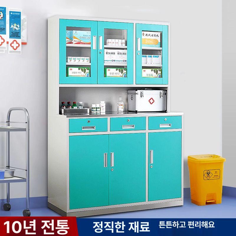 의약품 수납장 철제 약국 캐비닛 보건실 보관함 서랍식 의무실 미용실 대형 수납함 - 상세 이미지 3