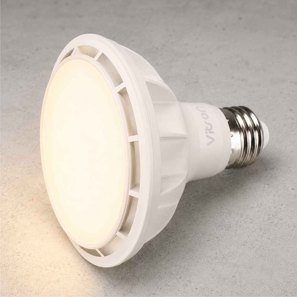 LED PAR30 램프 W1 화이트 확산형 15W 전구색 3000K 매장 레일 조명 비츠온 - 상품 이미지