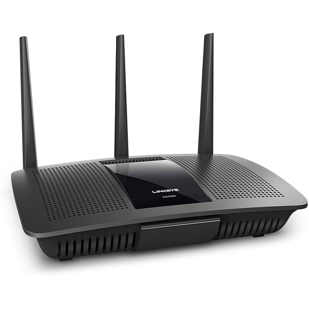 Linksys EA7500 가정용 듀얼 밴드 Wi-Fi 라우터(최대 스트림 AC1900 MU-Mimo 고속 무선 라우터) - 상품 이미지