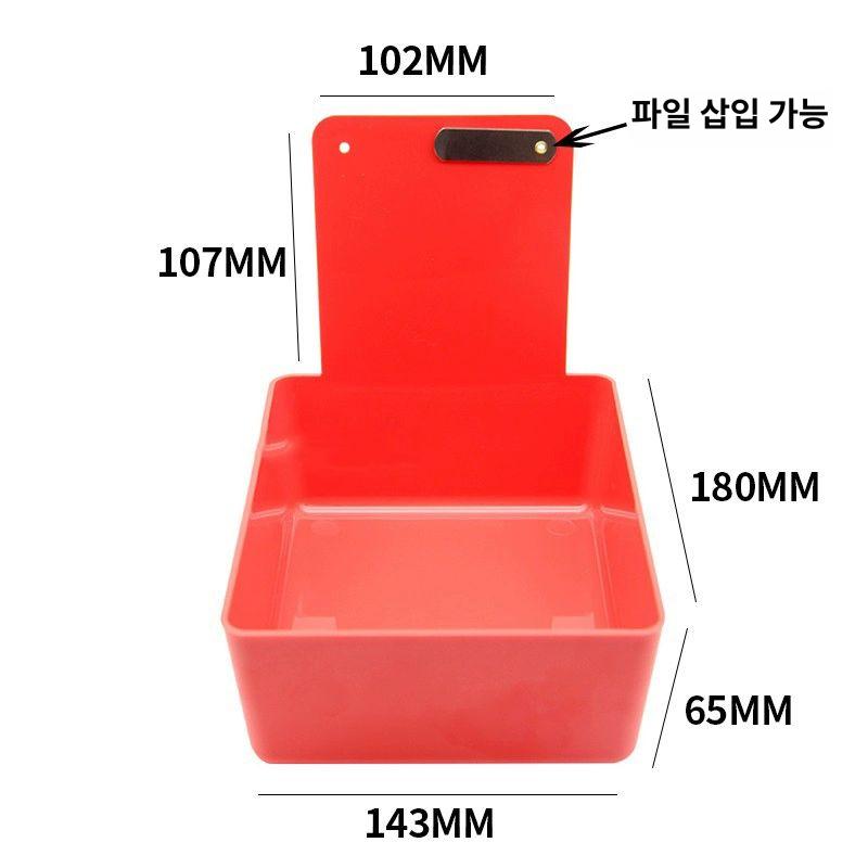 금속 공구상자 모델박스 수납함 케이스 정리함 석고작업 치과기공실 치과용 - 상세 이미지 3