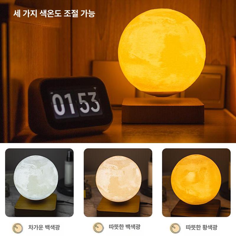 3d 달무드등 자기부상 지구 장식 침실 인테리어 토성 공중부양 감성 페이퍼 입체 - 상세 이미지 4