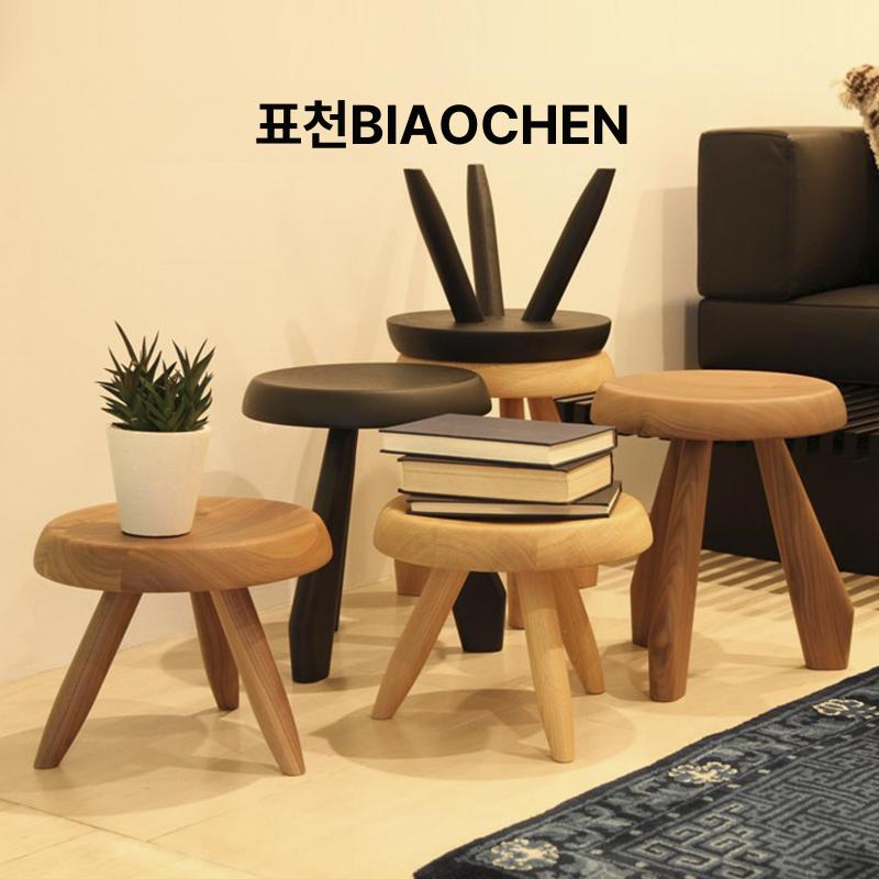 원형 화분대 원목 다용도 화분선반 식물 진열대 거치대 다육이 선반대 화분정리대 - 상세 이미지 3