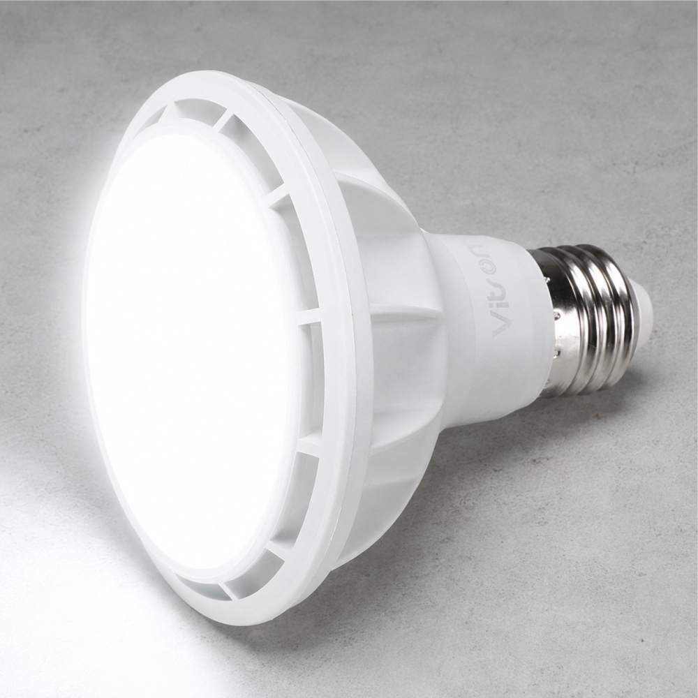 LED PAR30 램프 W1 화이트 확산형 15W 주광색 6500K 매장 레일 조명 비츠온 - 상품 이미지