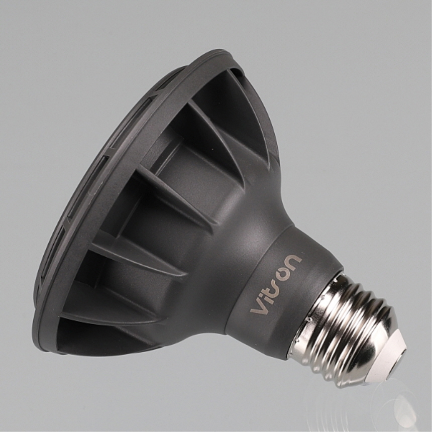 LED PAR30 램프 W1 블랙 집중형 15W 전구색 3000K 매장 레일 조명 비츠온 - 상세 이미지 5