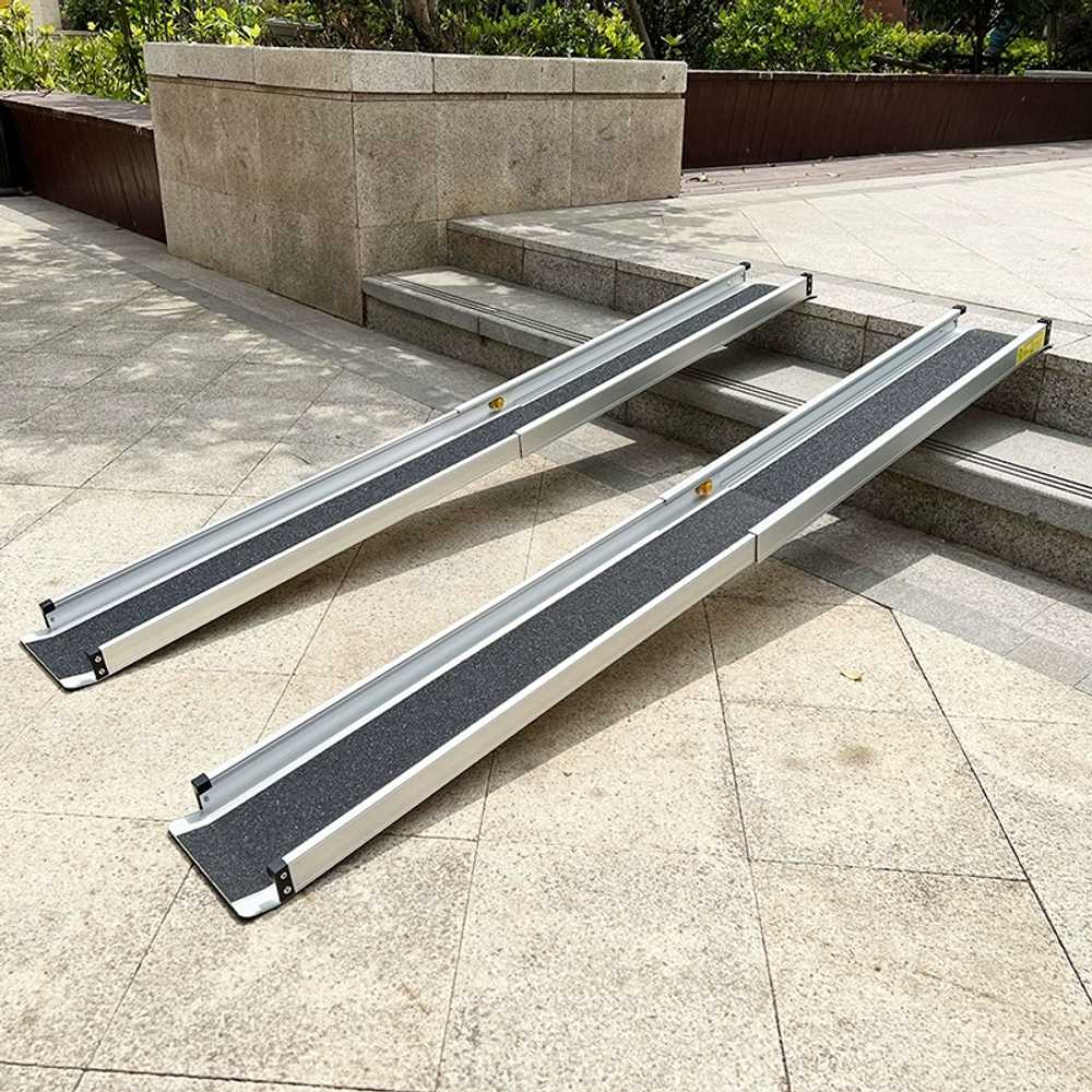 전동휠체어 경사판 접이식 경사로 진입판 2피트 61x19x45 - 상세 이미지 3