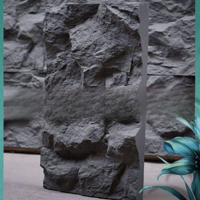 3D 입체 석재 타일 경량 화강암 인조석 벽면 장식 시공용 벽돌 - 상세 이미지 2