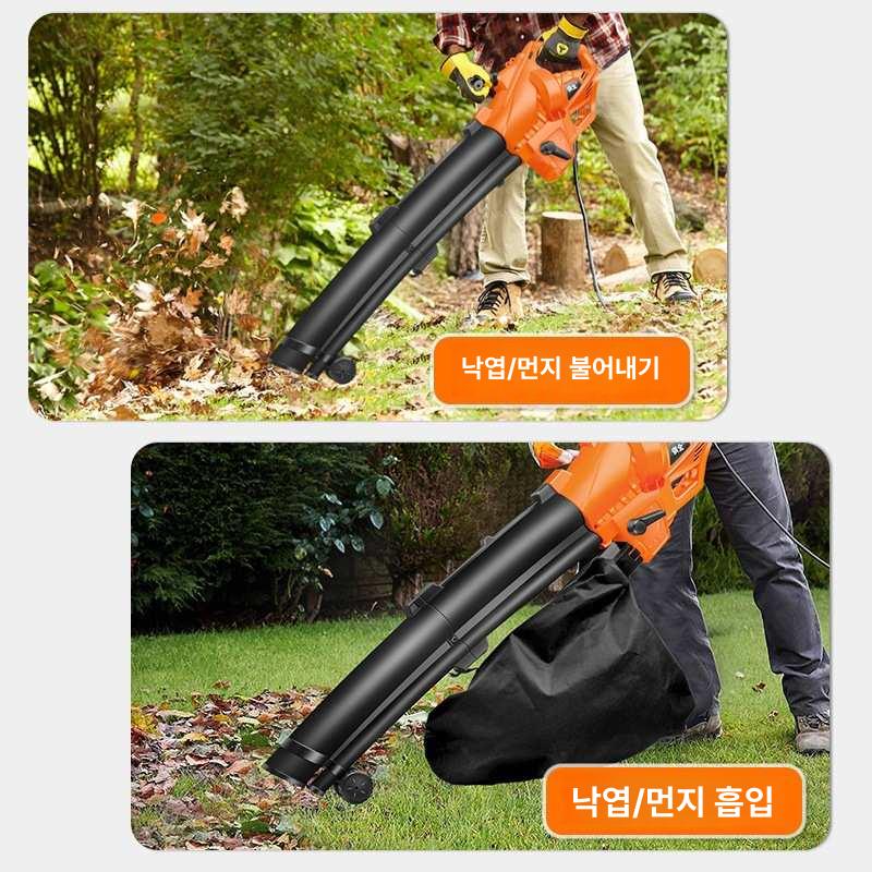 무선 송풍기 낙엽 먼지 제거 가정용 핸드 청소 충전식 다목적 압축 공기 블로워 - 상세 이미지 2