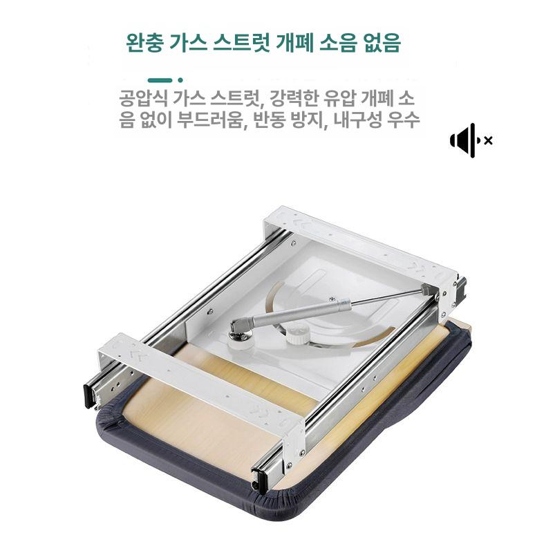 빌트인 다리미판 접이식 옷장 인출식 받침대 다리미대 다림질판 슬라이드 서랍 회전식 - 상세 이미지 4