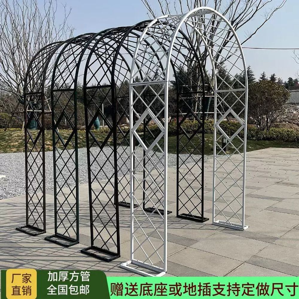 장미아치 넝쿨지지대 조경 인테리어 오벨리스크 펜스 정원데코 야외 덩쿨 덩굴 - 상세 이미지 3