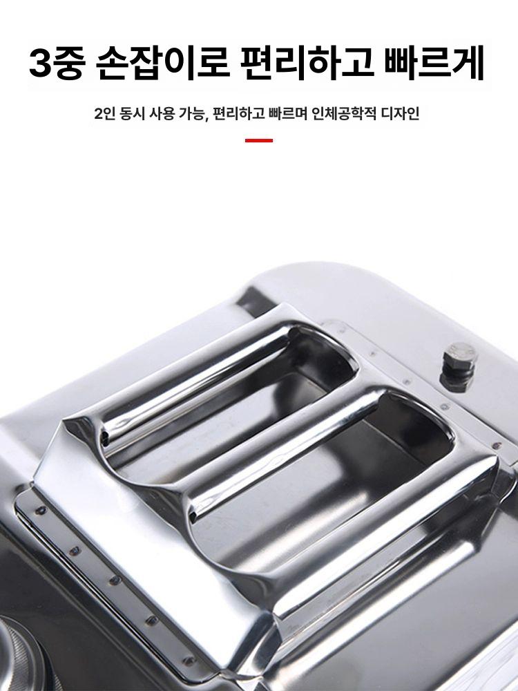 캠핑용 기름통 스테인리스 20l 등유 석유 휘발유통 차박 주유통 탱크 용기 난로 - 상세 이미지 5