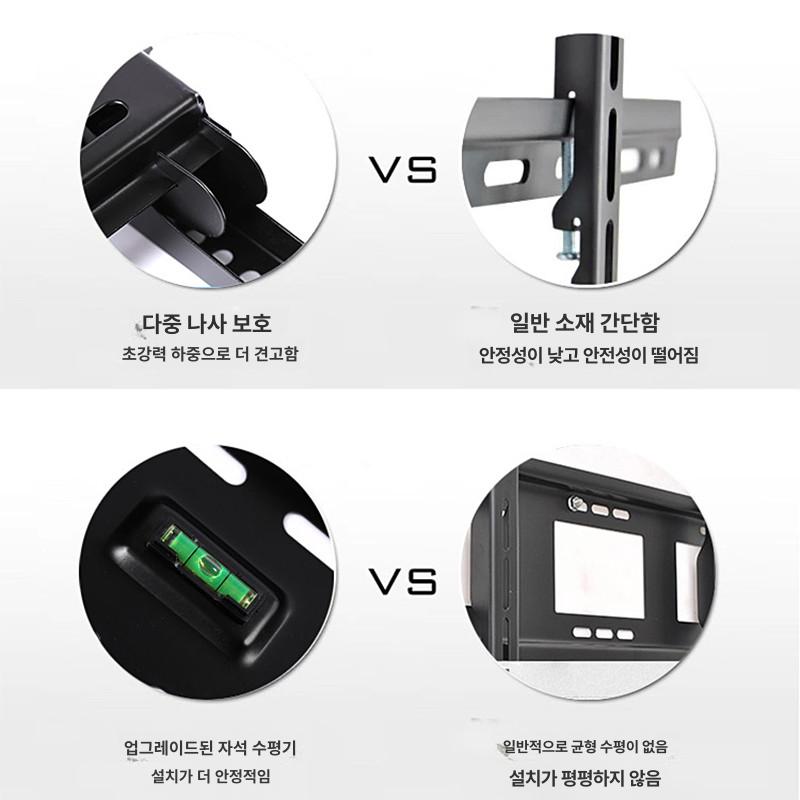 벽걸이tv 벽걸이브라켓 각도조절 회의실 받침대 거실 상하 천장브라켓 - 상세 이미지 3