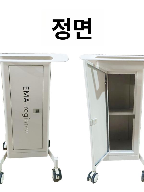 보관랙 거치대 트롤리 의료용 선반 소형 보관 피부과 스탠드 기둥 기기용 병원 정리대 - 상세 이미지 3