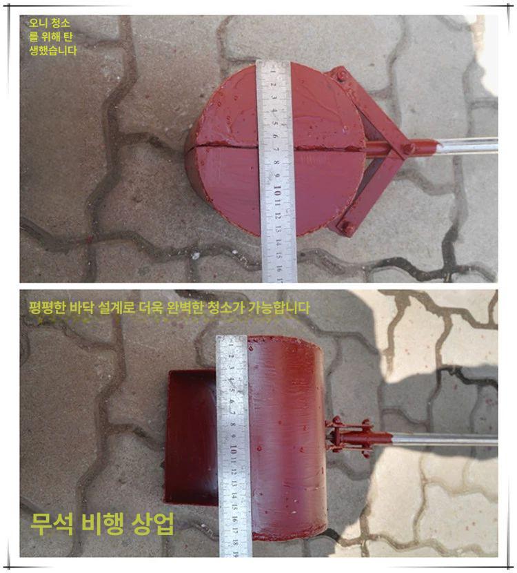 하수구 막힘 제거 집게 낙엽 머리카락 오물 수거 도구 접이식 만능 클립 - 상세 이미지 3