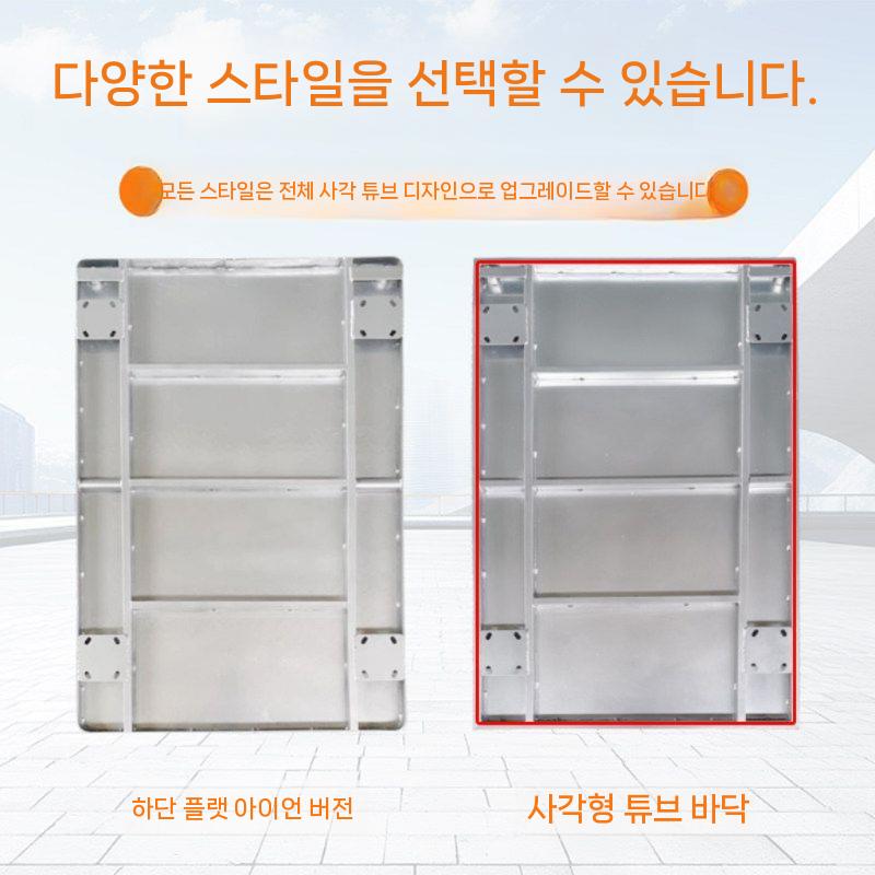 운반 작업용 시장바구니 접이식카트 핸드카트 피대차 구루마 짐수레 쇼핑카트 쇼핑 손수레 마트 - 상세 이미지 4