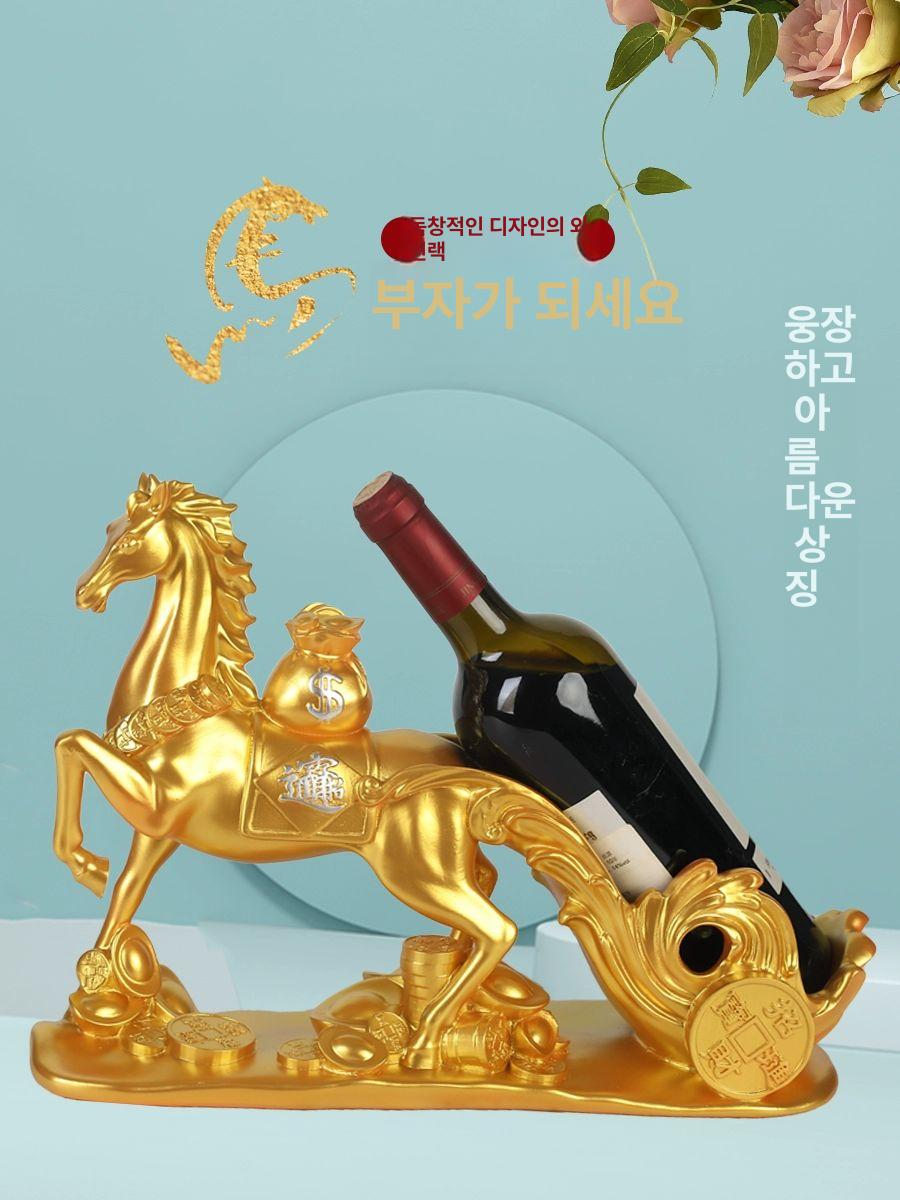 거실 황금소 조각상 인테리어 송아지 대형 모형 행운 풍수 코끼리 선물 황소 재물운 사무실 - 상세 이미지 2
