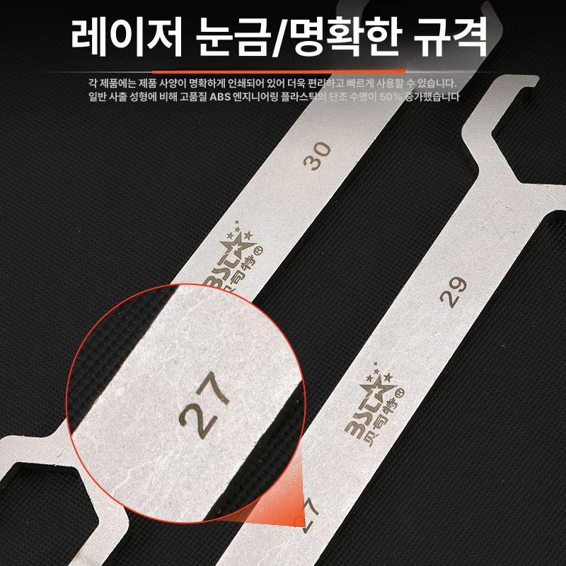 탈착식 펜치 집게 렌치 조합 공구 세트 다목적 수리 작업용 손공구 도구 모음 - 상세 이미지 5