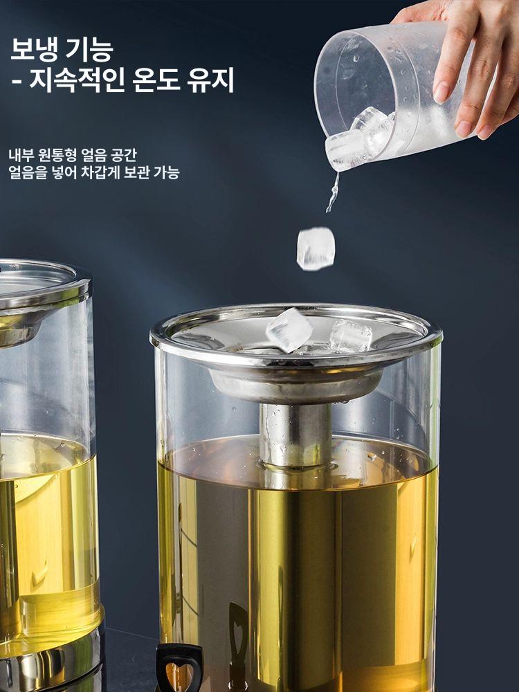 대용량 워터디스펜서 카페 식당 음료수 보온디스펜서 업소용 음료디스펜서 워터저그 - 상세 이미지 5