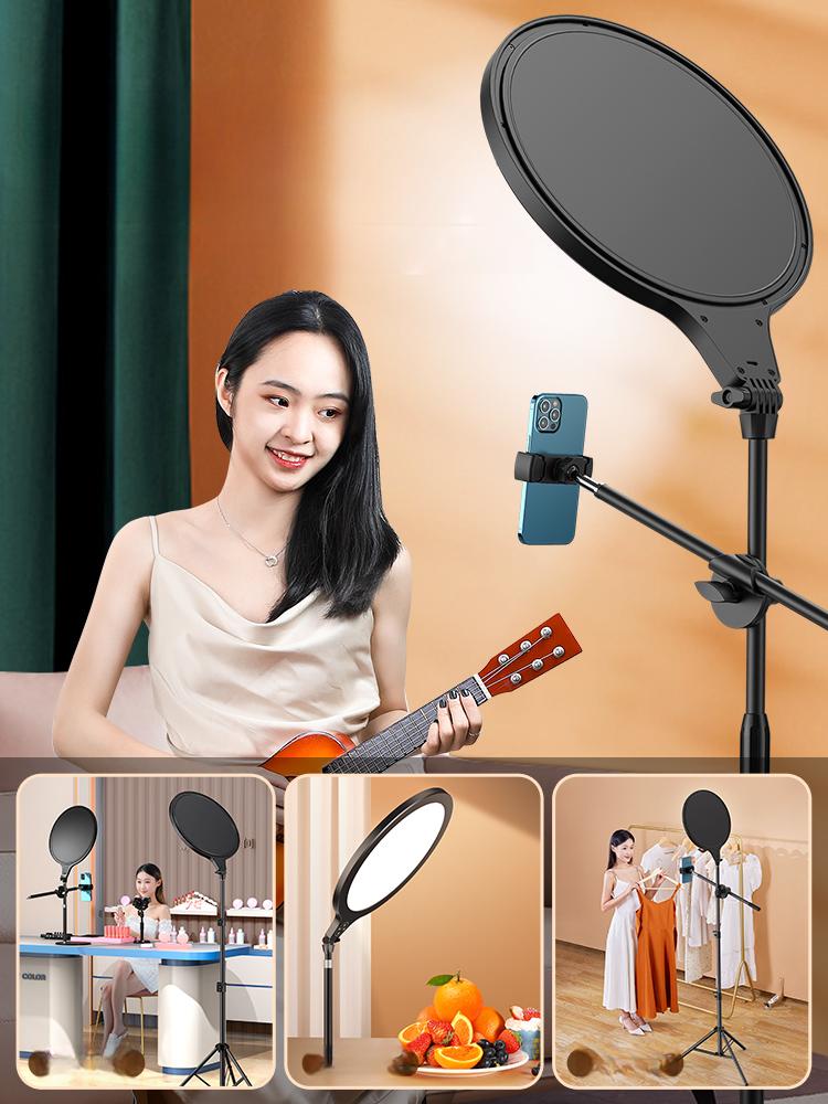 링라이트 데스크탑조명 광원색상 스탠드 램프 뷰티 장비 사진 방송용 보조광 - 상세 이미지 2