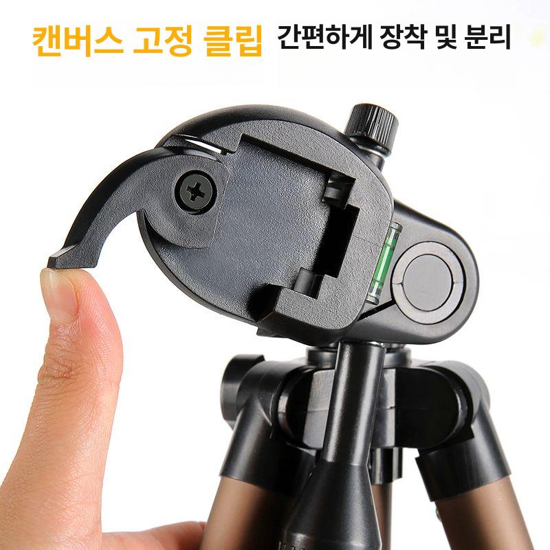 미술 그림 받침대 철제 알루미늄 스탠드 휴대용 거치대 전시 포스터 대형 초보자용 - 상세 이미지 3