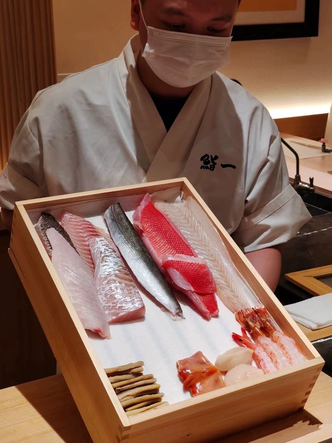 회 보관함 목재 스시 생선회 접시 뚜껑 원목 식당용 미니 사시미 나무 보존 커버 - 상세 이미지 3