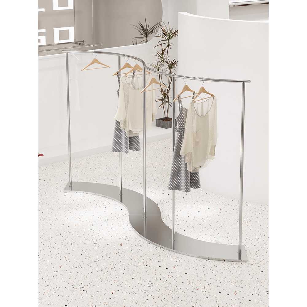 의류매장 행거 진열대 철제 옷가게 스탠드 옷걸이 봉 150x120cm - 상세 이미지 2