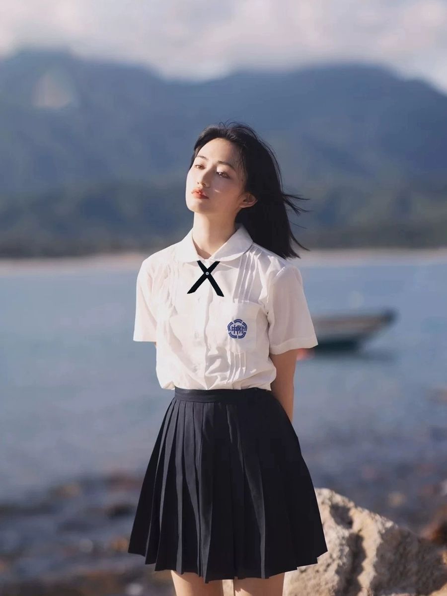 영국 대만 교복 일본 청순 로코 졸업 사진코스프레 가쿠란 여자  - 상품 이미지
