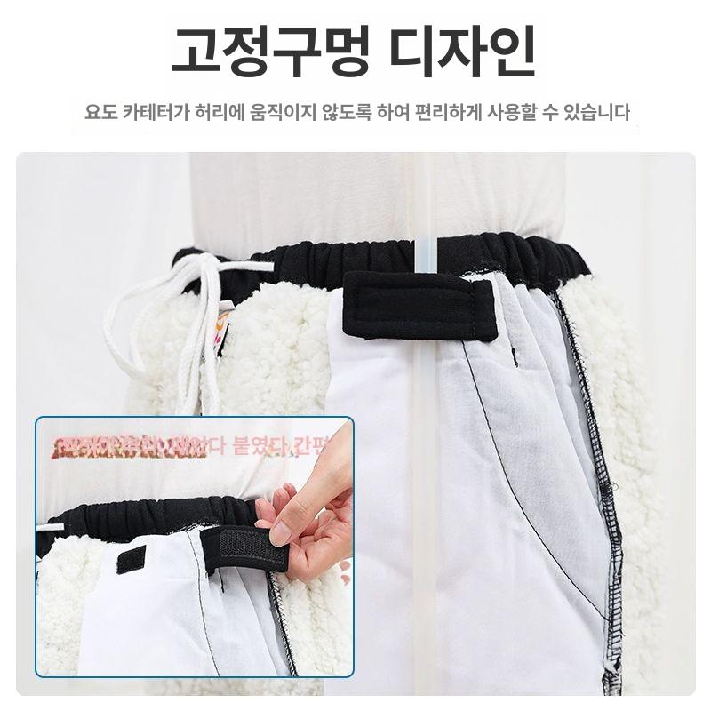 장루용 7부 바지 외출용 편안한 착용감 특수 설계 요실금 방지 기능성 - 상세 이미지 5