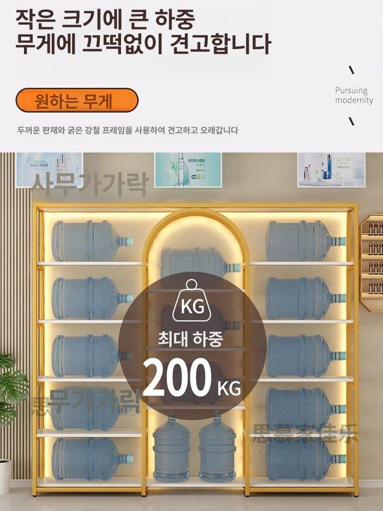 화장품진열장 관리실 매니큐어 쇼케이스 매장 네일정 트레이 프레임 진열대 - 상세 이미지 3
