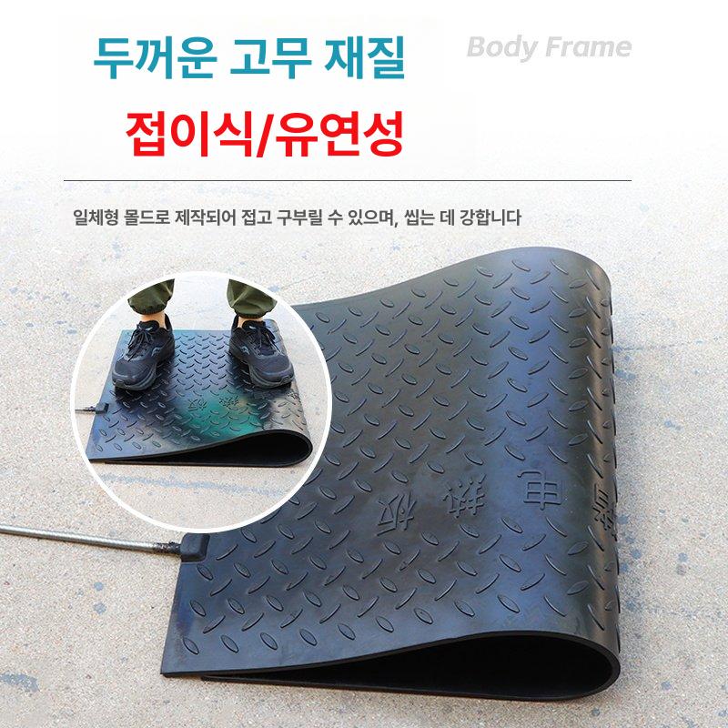 가축용 매트 전기 고무 절연판 내구성 열판 열선 돼지 소 온열 축사용 겨울 새끼 - 상세 이미지 2