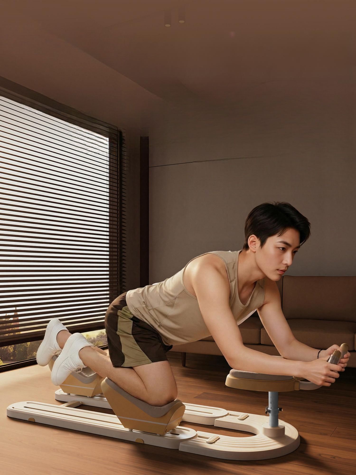 근육강화 가정용크롤링머신 홈트레이닝 운동기구 스쿼트 프레스 웨이트 장비 - 상품 이미지