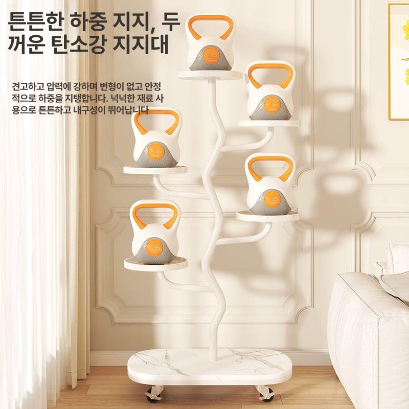 다층식물선반 거실발코니 수직정렬 다육이 화분수납 인테리어 스탠드형 진열대 - 상세 이미지 2