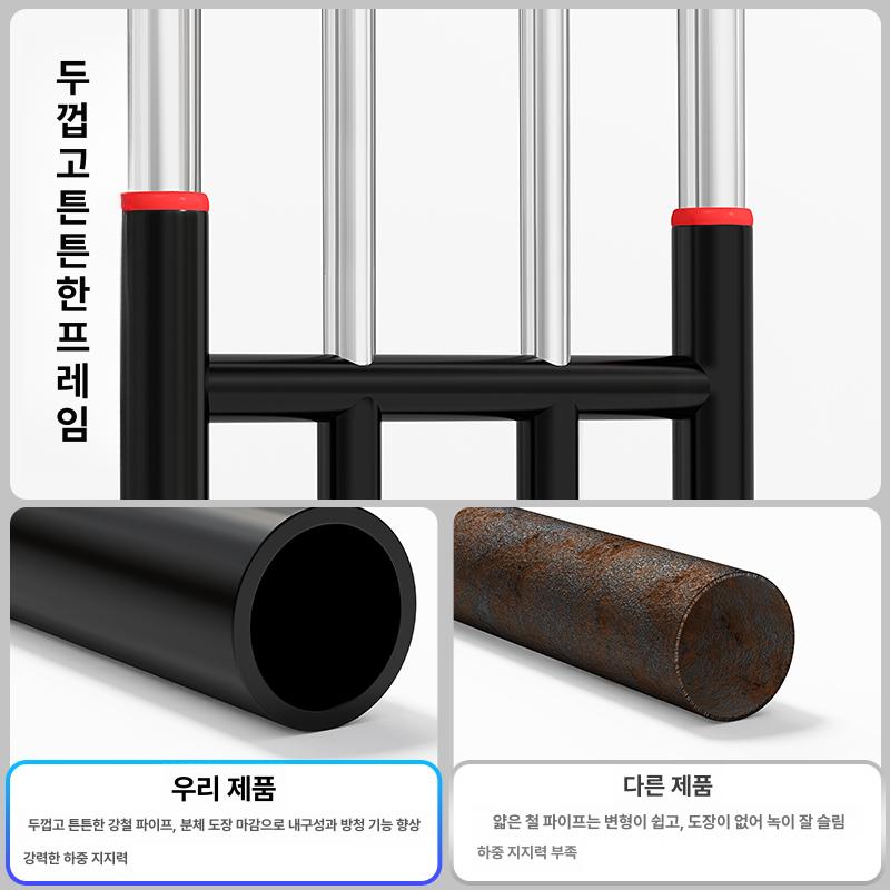 접이식 핸드카트 이삿짐 계단운반카트 운반기 바퀴 고하중 계단운반차 캠핑 화물 - 상세 이미지 4
