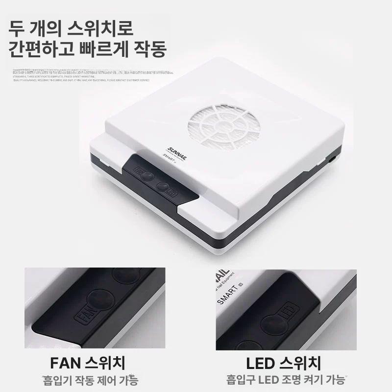 LED 탁상집진기 작업대 탁상용 납땜 조명 탁상형 용접 소형 산업용 전자기판 - 상세 이미지 2