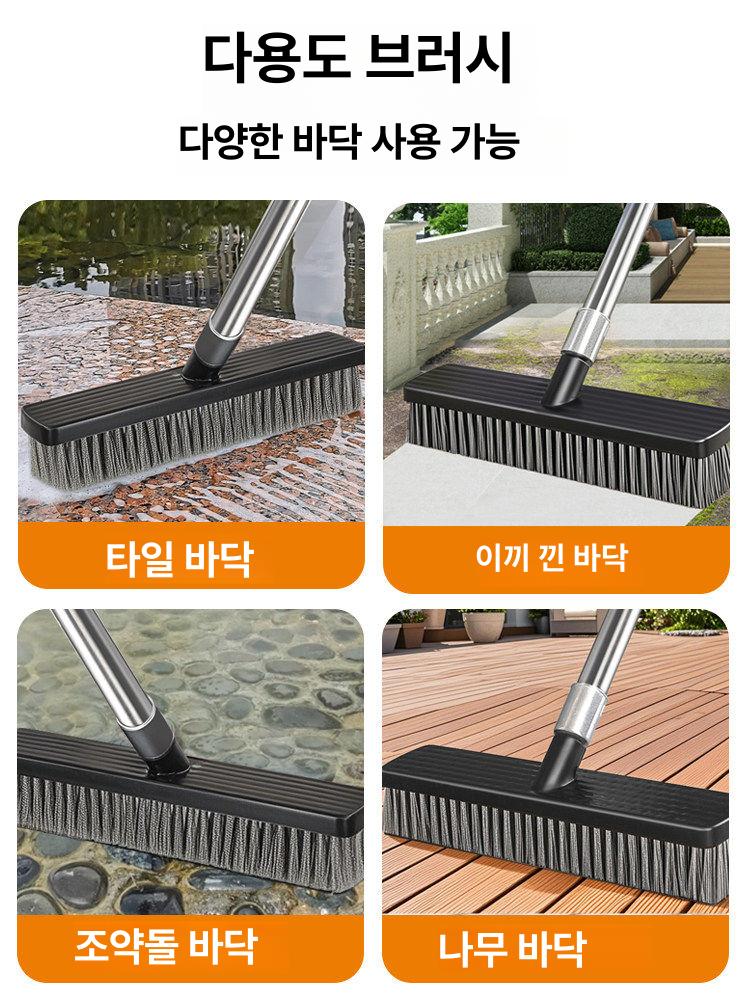 녹제거 타일 청소용 철브러쉬 바닥청소 청소솔 세척솔 가정용 초강모 쇠브러시 - 상세 이미지 5