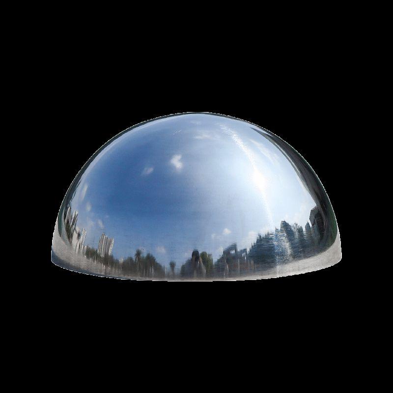 반구형 스테인리스 정원 장식 야외 조경 데코 동상 조각 소품 정원용 인테리어 - 상세 이미지 5