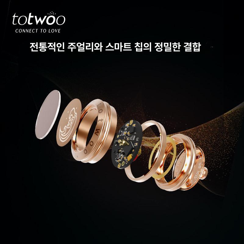 커플 진동팔찌 연인 선물 장거리 스마트 알림 우정 매칭 팔찌 비즈 - 상세 이미지 2
