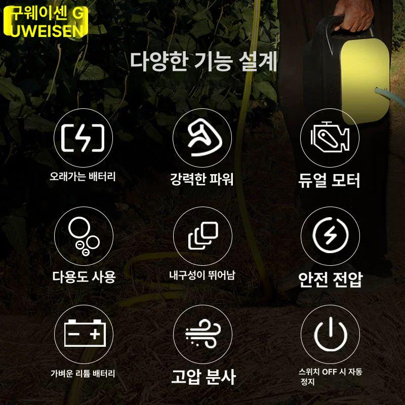 충전식 양수펌프 무선 농업용 관개 소형 정원 분수 물펌프 배수 이동식 - 상세 이미지 3