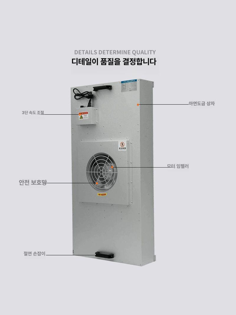 배기팬 환기팬 고효율 상부 작업실 산업용환풍기 클린 송풍기 업소용 공장 작업장 - 상세 이미지 4