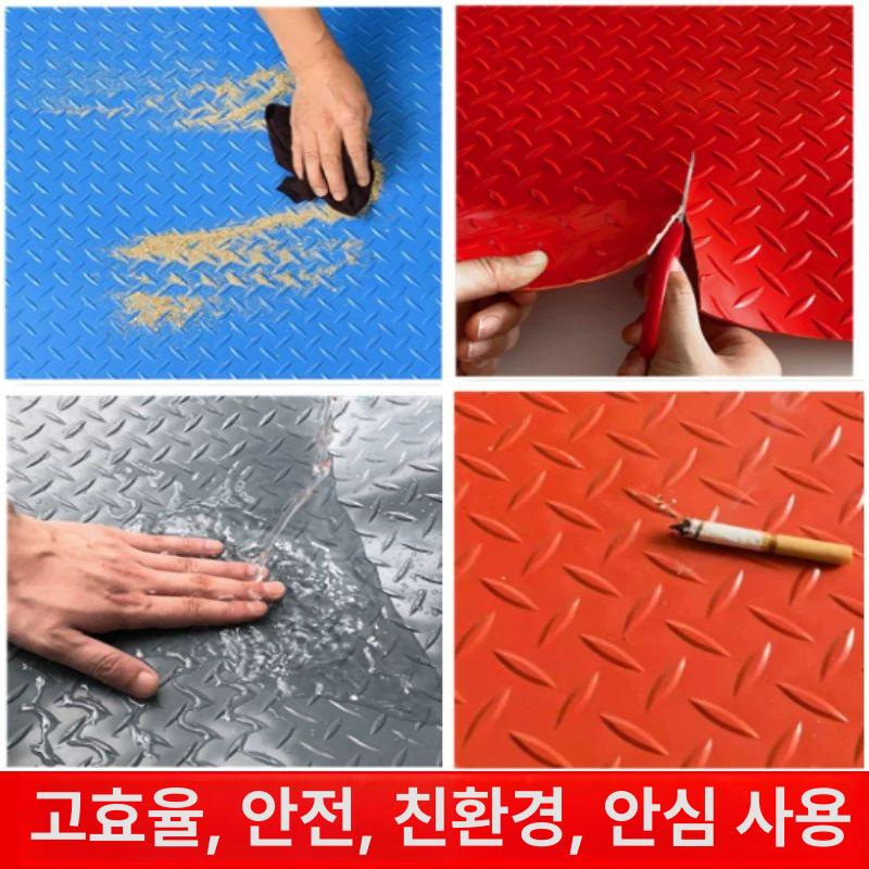 테이블 투명 고무매트 식탁 보호 미끄럼방지 방수 데스크 패드 책상 다용도 - 상세 이미지 3