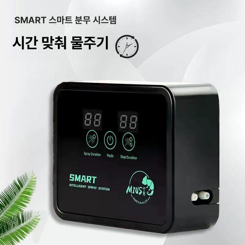 식물 미스팅기 탱크 타이머 습도조절 노즐 시스템 안개 습기 미스트기 자동분무기 - 상세 이미지 2