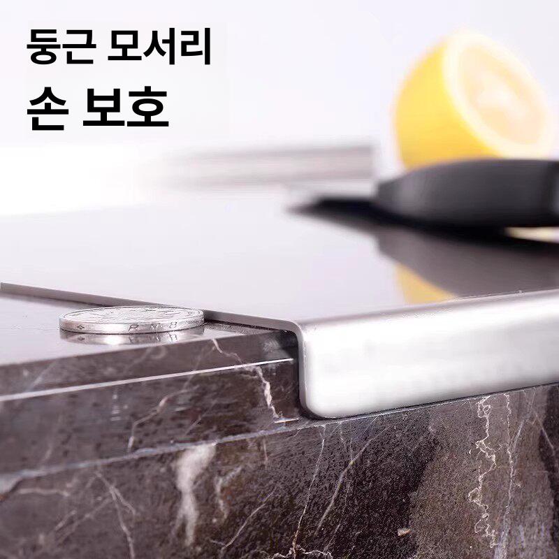 스테인레스 도마 가정용 업소용 판넬 스텐도마 상판 - 상세 이미지 4