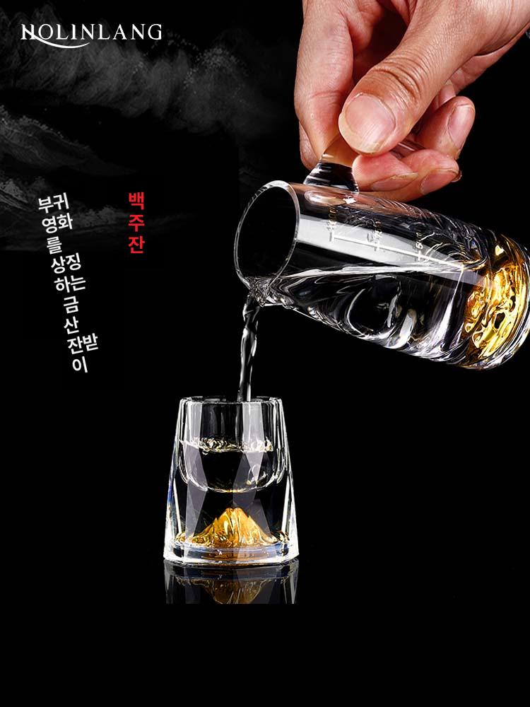 중국술잔 세트 소주잔 고량주잔 연태 도자기 전통주잔 술잔세트 선물용 - 상세 이미지 3