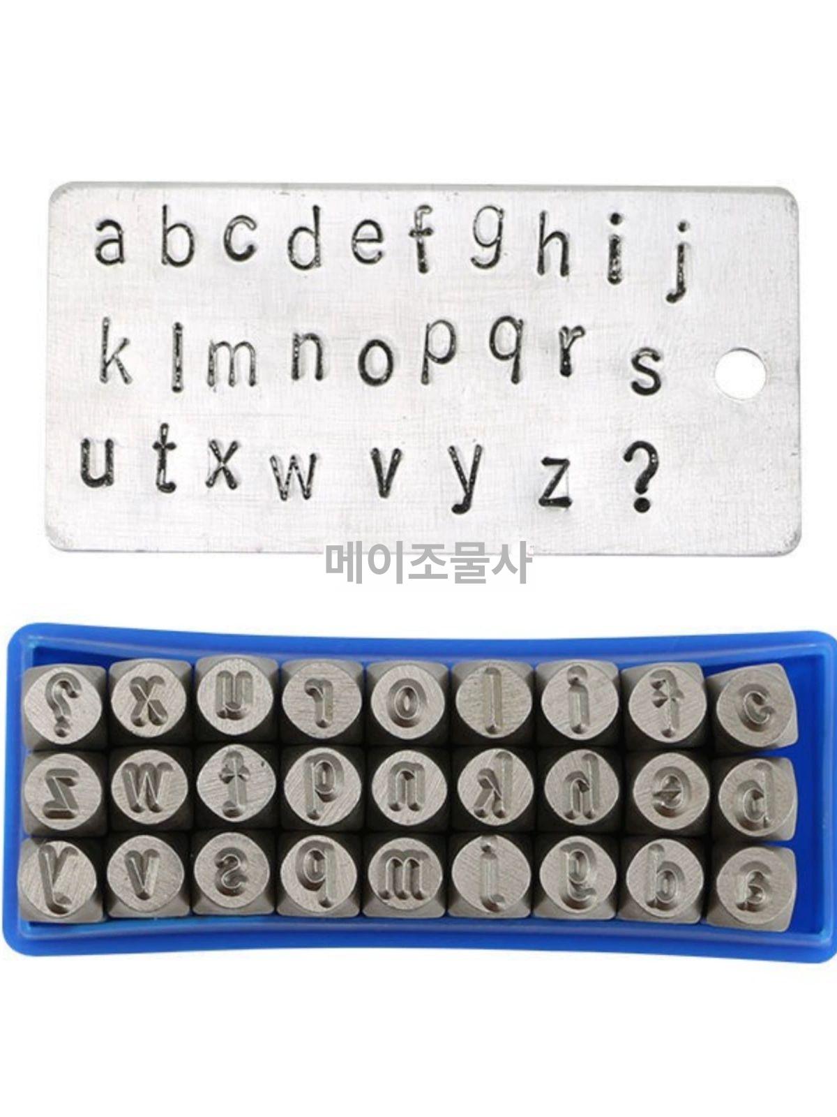 수동 타각기 마킹 플라이어 펀치 문자 펀치 핸들 망치 - 상세 이미지 2