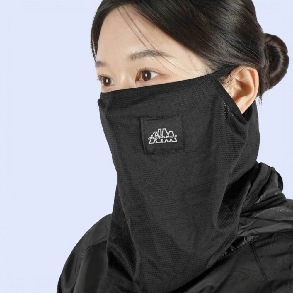 국내산 귀걸이형 메쉬 쿨 넥워머 겸용 스포츠 마스크 남녀공용 - 상품 이미지