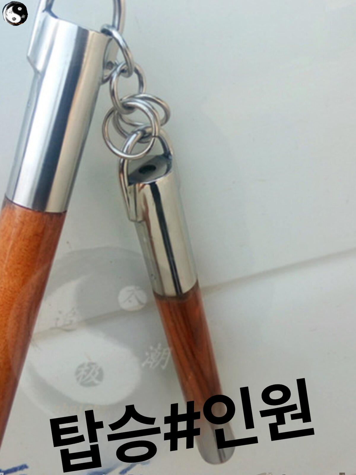 수련용 쌍절봉 스텐 격투기 나무 쌍절곤 호신용품 - 상세 이미지 5