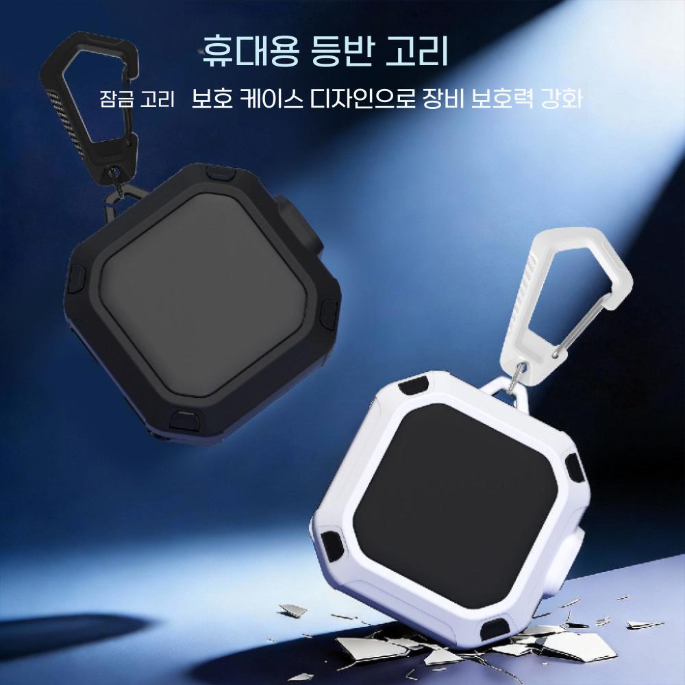 갤럭시 버즈4 프로 케이스 자석 버클 하드 범퍼 커버 후크 고리 - 상세 이미지 4