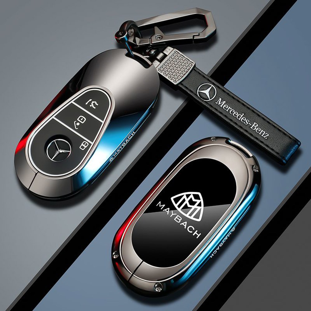 마이바흐 키케이스 GLS클래스 GLE350 S480 s450 S450L C클래스 1 C타입 마이바흐 로고 요암블랙 케이스 - 상품 이미지