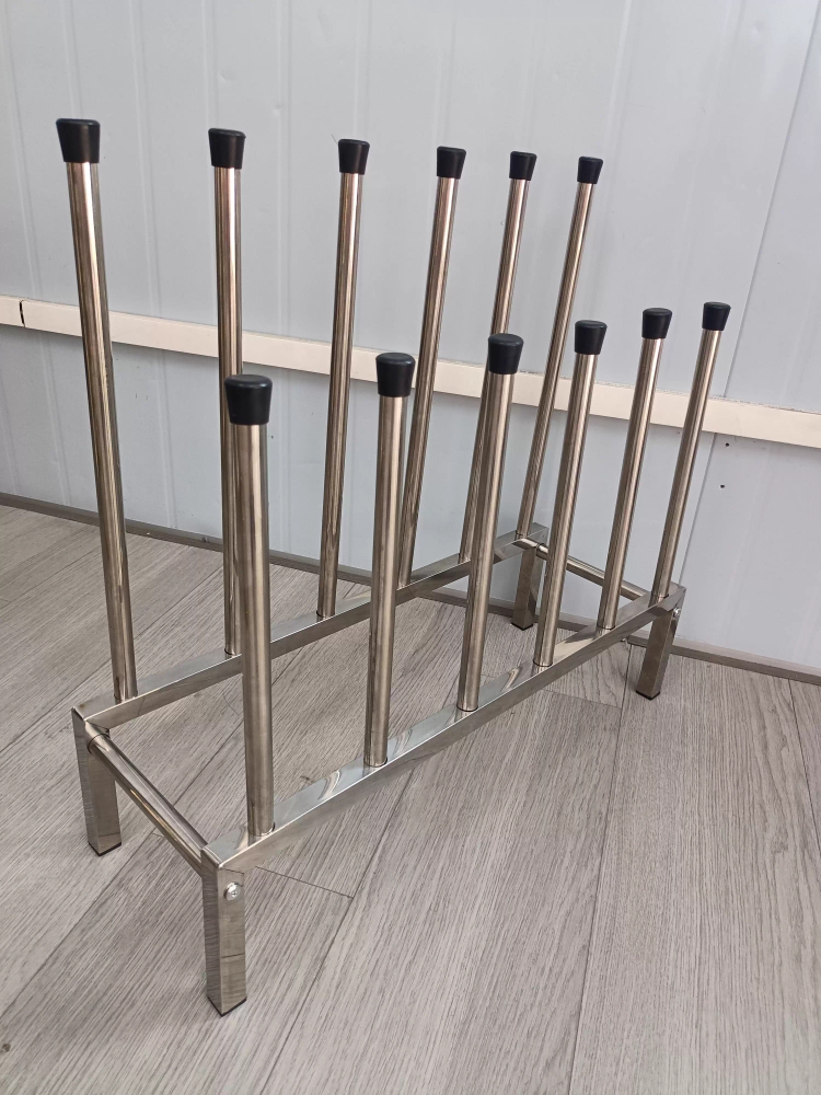 스텐 장화 걸이 레인 부츠 작업화 거치대 작업화 정리대 4켤레 이미지 6